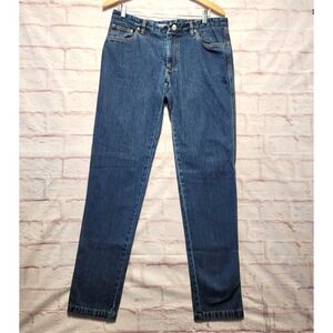 Domenico Vacca Jeans Mens 36x34‎ Blue Straight Leg Denim Pants Made In Italy